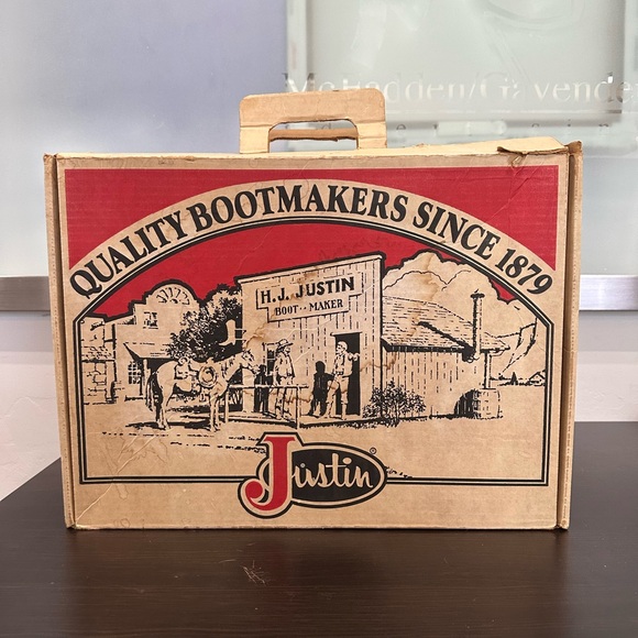 Justin Brown Cowgirl Boots - Picture 8 of 8